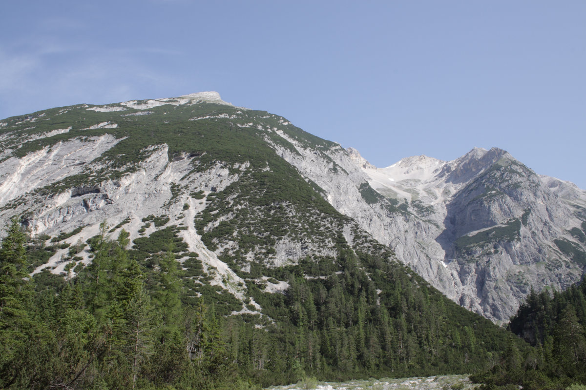 Im Hinterautal: Spitzhüttenkopf, Kleines Ödkar, Große Seekarspitze